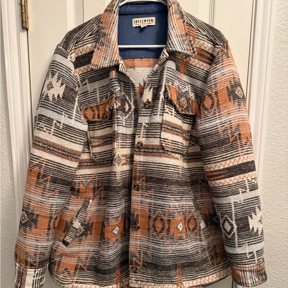 Idyllwind Multicolor Striped Jacket - image 1